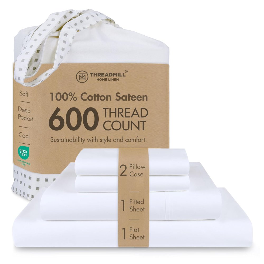 Threadmill 100% Cotton Sheets