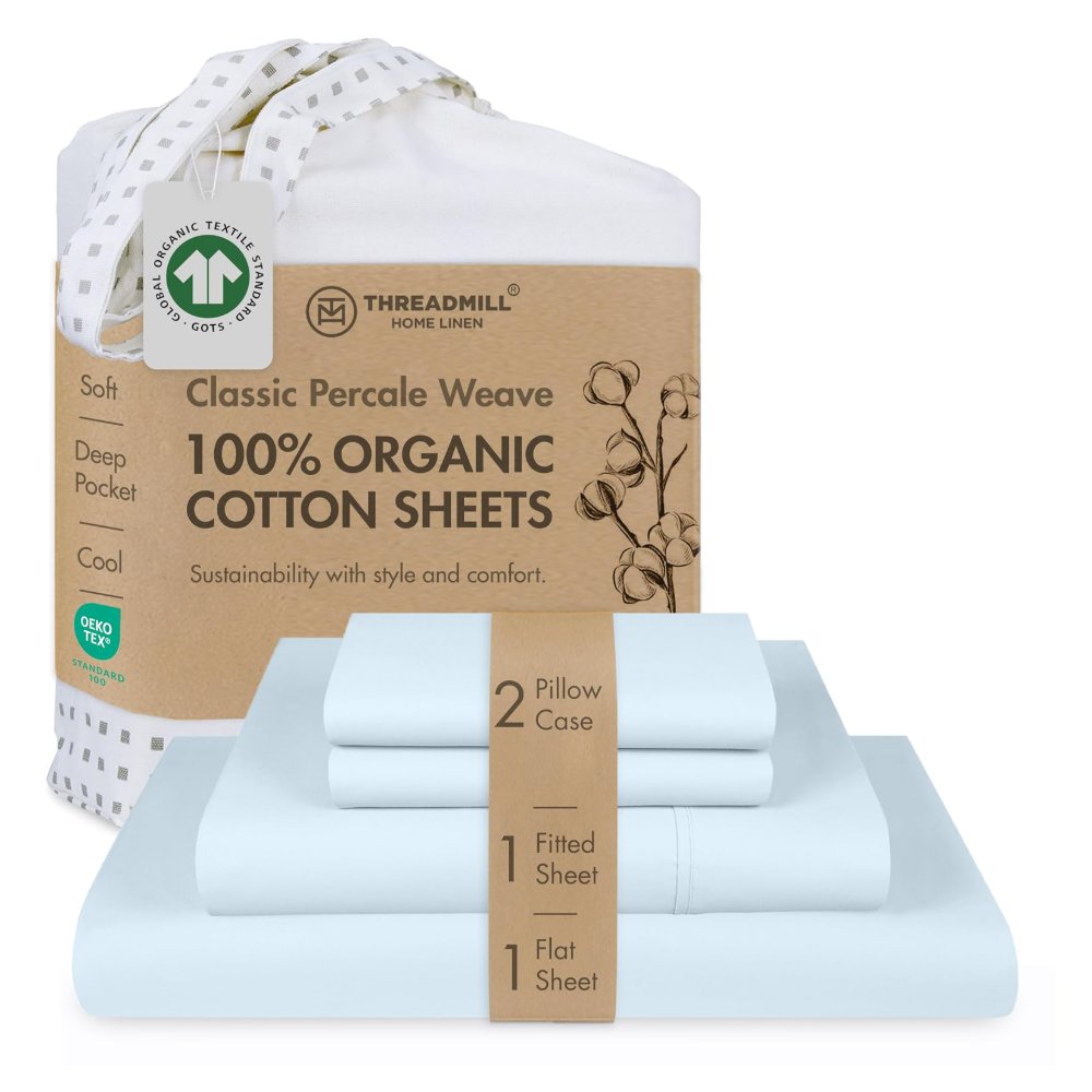 Threadmill 100% Organic Cotton Sheets