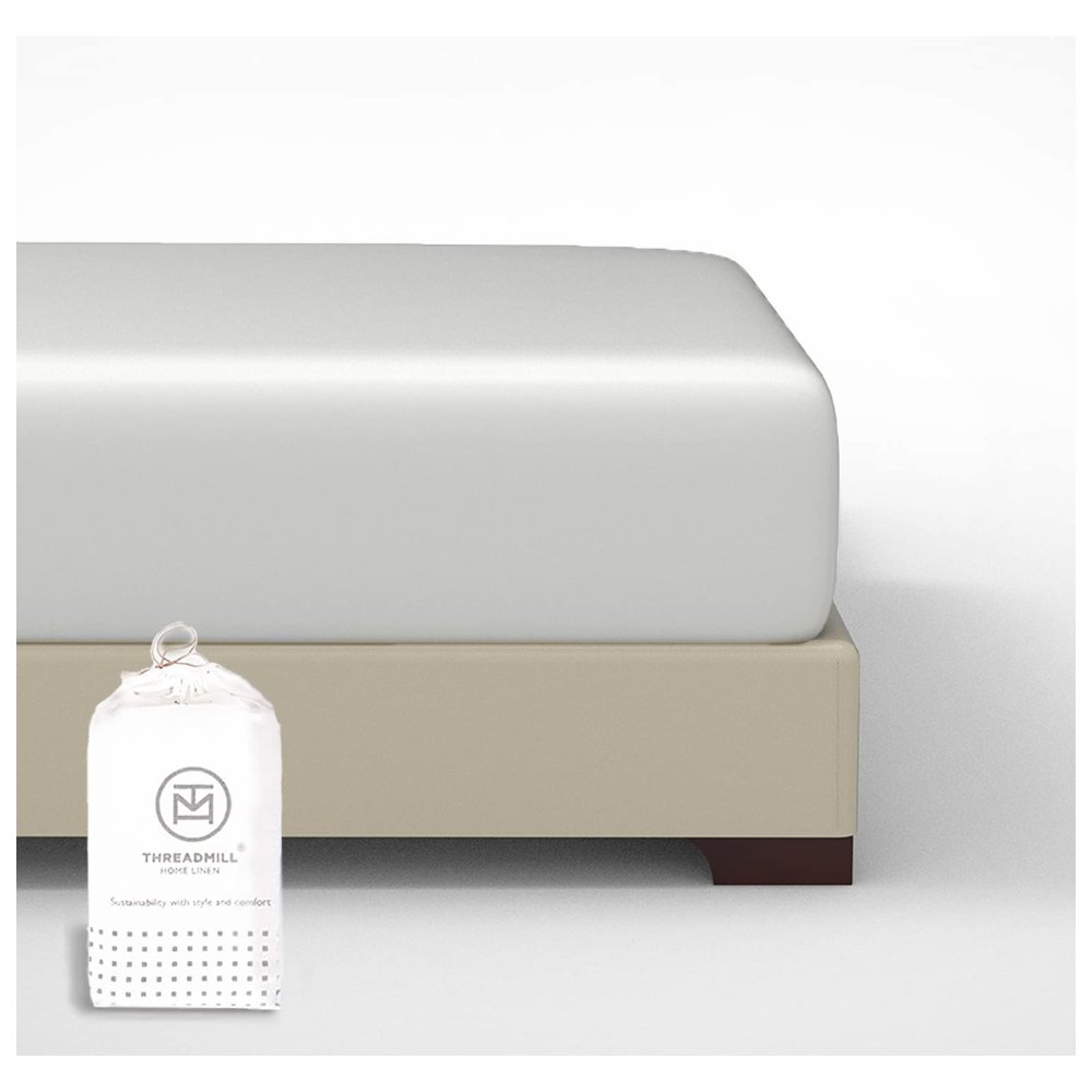 Threadmill Cotton Fitted Sheet Queen Size