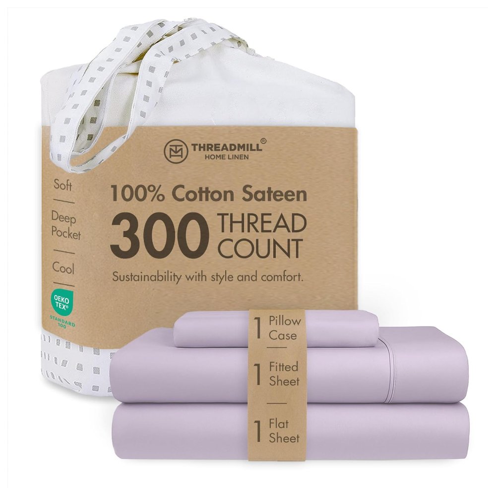 Threadmill Cotton Twin Sheet Set