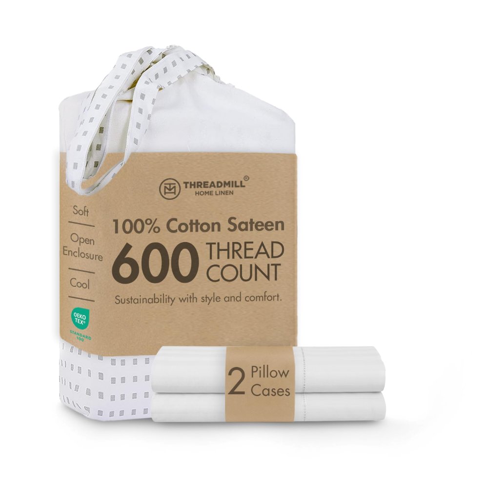 Threadmill Home Linen Standard Pillowcase